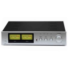 A20 HiFi Power Amplifier MOS Tube Treble Bass Double VU Meter 200W 200W pe66