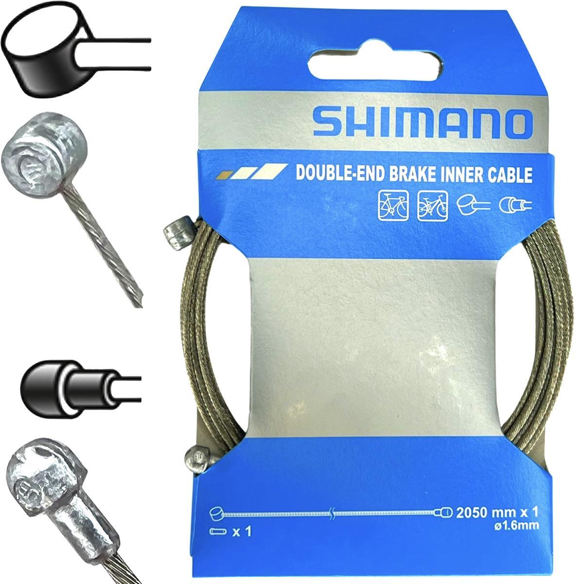 Shimano Fahrrad MTB BMX Rennrad STI Bremszug Edelstahl Walzen Birnen Nippel  | eBay.de