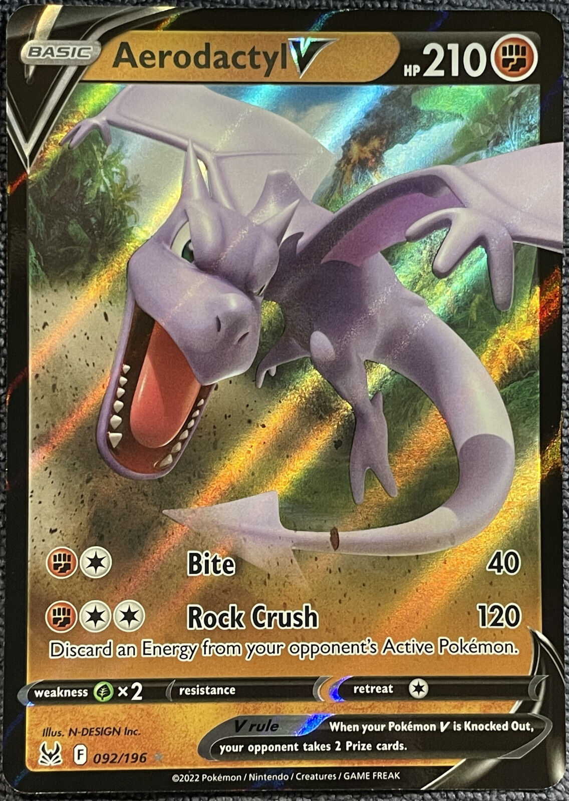 Pokémon 1/20 SCALE WORLD Fossil Revival Series MEGA Aerodactyl