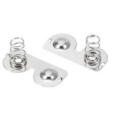 20 Pcs AA Battery Positive to Negative Conversion Spring Nickeling 26.5mmx12mm