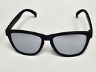 Goodr "Ron's Smoke and Mirrors" Black Wrap Designer Sunglasses — photo 3