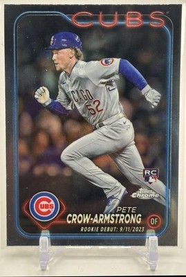 2024 Topps Chrome Update Pete Crow-Armstrong #USC158 RC Cubs