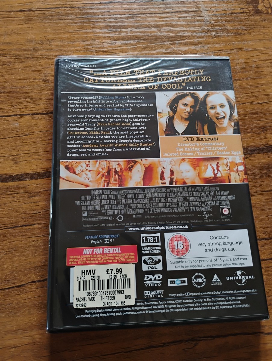 Thirteen (DVD, 2004) for sale online | eBay UK