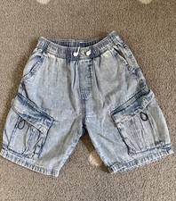 ZARA Boys Denim Shorts Size 7 New Without Tags