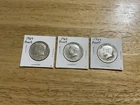 1964 Kennedy PROOF Half Dollars - 90% Silver - 3 pc. lot