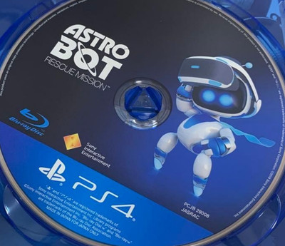Astro Bot Rescue Mission PlayStation VR PS4 Japanese ver Used Tested Disc Only