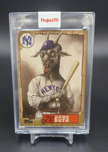 2021 Topps Project 70 Babe Ruth GOAT #666 - By Alex Pardee - / 10,716