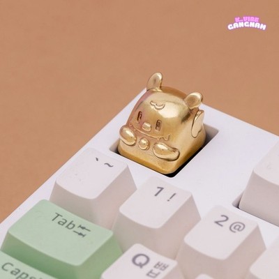 Hechi Artisan Keycap   Brass Mechanical Keyboard Keycap