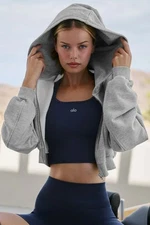 2025 New AIo Yoga Sweet Escape Zip Up Hoodie Women's Oversized Fit Hooded Jacket
