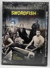 Swordfish DVD Widescreen John Travolta Hugh Jackman Halle Berry Don Cheadle