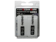 Studio Ocean Mark Zipper Spool Belt FASTENER SPOOL BELT FB-LL White