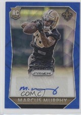 2015 Panini Prizm Rookie Signatures Blue Wave /100 Marcus Murphy #RS-MA Auto 5m1