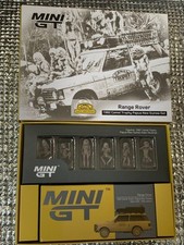 MINI GT 1/64 1982 Range Rover Camel Trophy Papua New Guinea Set