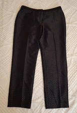 Calvin Klein Women's Size 10 Navy Blue Highline Ankle Length Pants Stretch NWT