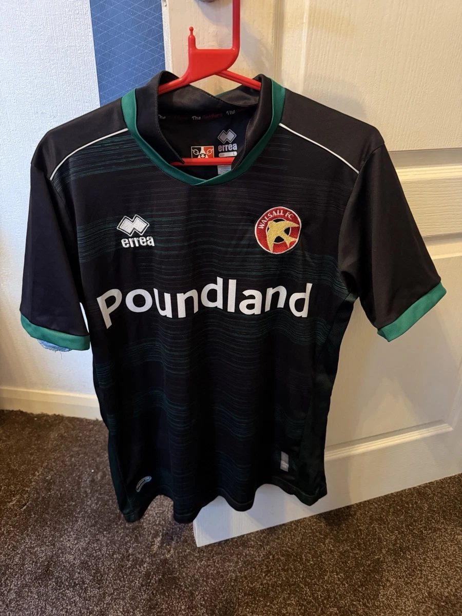 Maillot De Football Extérieur Walsall England 2014/2015 - Diadora - Taille M - État Très Bon