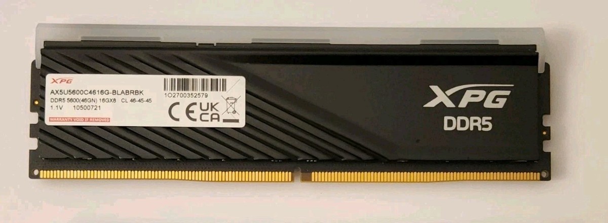 RAM DDR5 16GB 5600MHz ADATA XPG Lancer Blade RGB AX5U5600C4616G