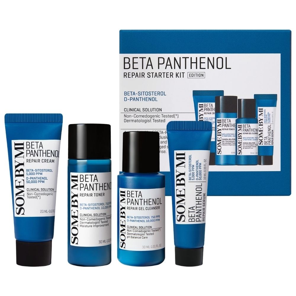 Some By Mi Beta Panthenol Repair Starter Kit, Kit viso rivitalizzante