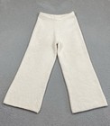 Haven Well Within Sherpa Pant Womens XS Ivory Pull-On Wide-Leg Lounge Winter EXC — photo 1