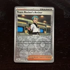 Team Rocket's Archer 170/182 Pokemon Destined Rivals SV Reverse Holo Uncommon NM