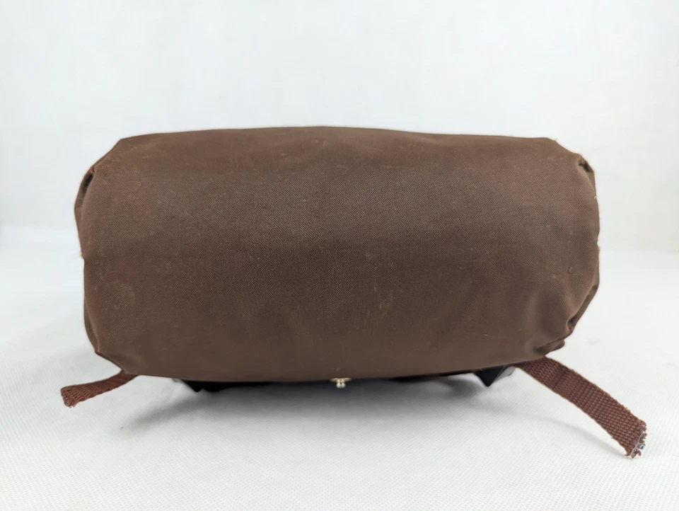 Mochila Longchamp Paris Bolsa de Nylon Marrom – Autêntica Le Pliage, Pronta para Enviar! - Imagem 4 de 4