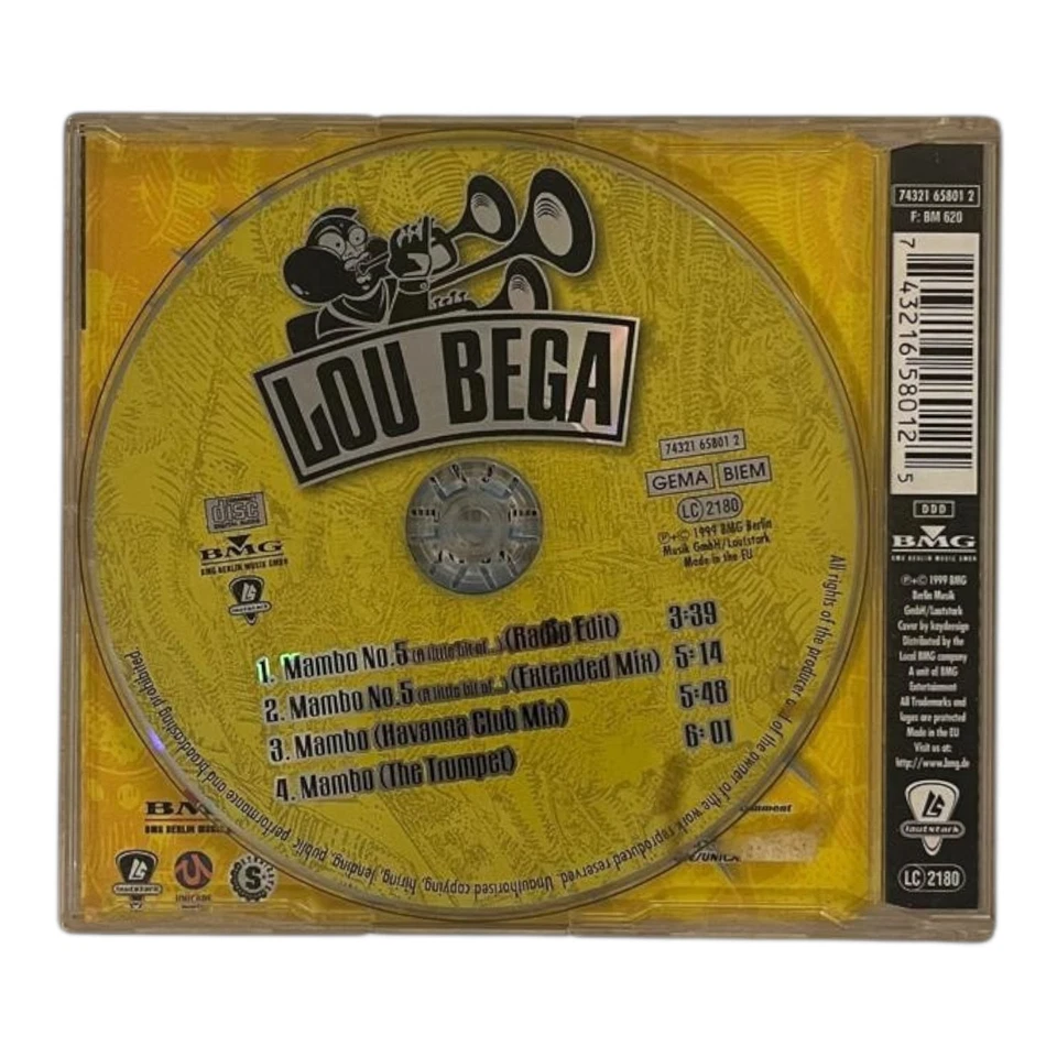Lou Bega - Mambo No. 5 (A little bit of ...) | CD | 1999 - Bild 2 von 2