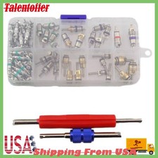 102pcs Car R12  R134a A/C Air Conditioner Valve Core Remover Tool Kit