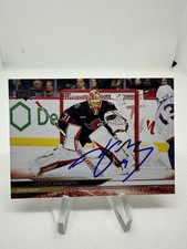 Anton Forsberg Signed Autograph 2024-25 Upper Deck Card #371 Senators Kings 2