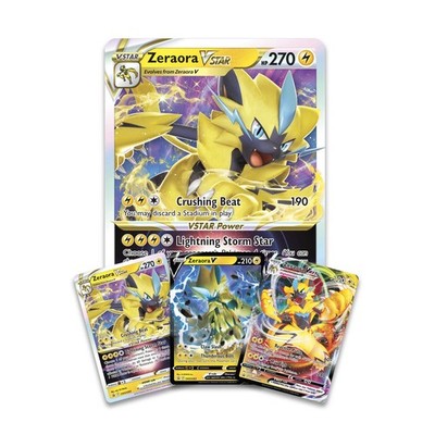 Pokemon TCG: Zeraora VMAX & VSTAR Battle Box | eBay