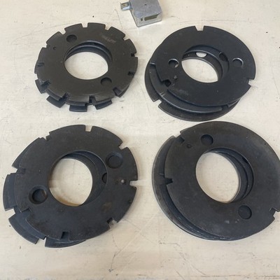 1 Set Of 4 Super Spacer Mask Plates 2,3,8,12 Slot Mask Plates