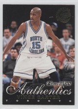 1999 Press Pass Authentics Checklist Vince Carter #45 HOF 1p4