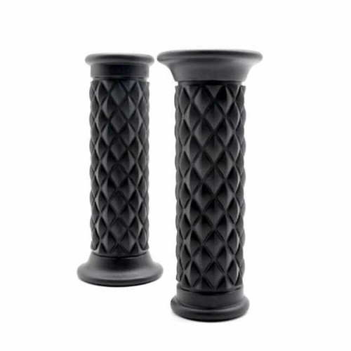 Practical Handlebars 2 Pcs Black GRIPS Left & Right Left 7/8\" 1 Pair BLACK - Picture 7 of 9