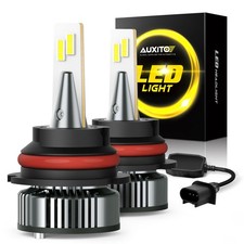 Auxito 9007 Hb5 Led Headlight Bulbs High Low Beam 200w White 6500k Super Bright