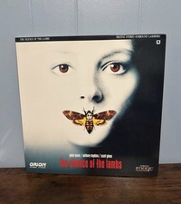 THE SILENCE OF THE LAMBS Laser Disc (1991) Jodie Foster Anthony Hopkins