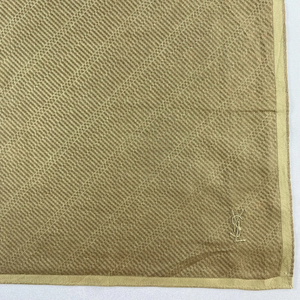 Pañuelo vintage Yves Saint Laurent pañuelo pañuelo pañuelo cuadrado de bolsillo Foto 4 de 4