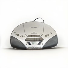 Sony CFD-S250 AM/FM Radio Boombox CD Player Cassette Recorder Vintage Tested X