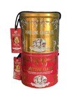 X2 TINS Lazzaroni Chiostro Di Saronno Panettone Classico Tin 1KG Size Red & Gold