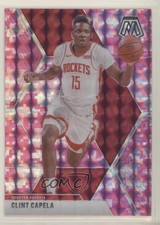 2019-20 Panini Mosaic Pink Camo Prizm Clint Capela #144 09p1