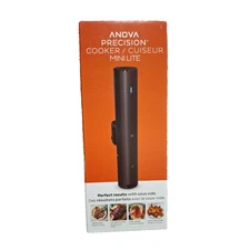 Anova Culinary Sous Vide Cooker Black Precision Mini Immersion Circulator 850W