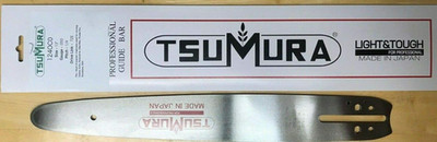 13'' TsuMura Hard Tip Carving Guide Bar 3/8LP-.050-50DL WITH FREE CHAIN!