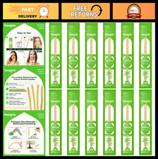 Natural Miswak Sticks Pack of 12  Traditional Siwak Toothbrush for Healthy Teet