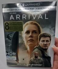 Arrival 4K  Blu-ray w/ Slipcover No Digital