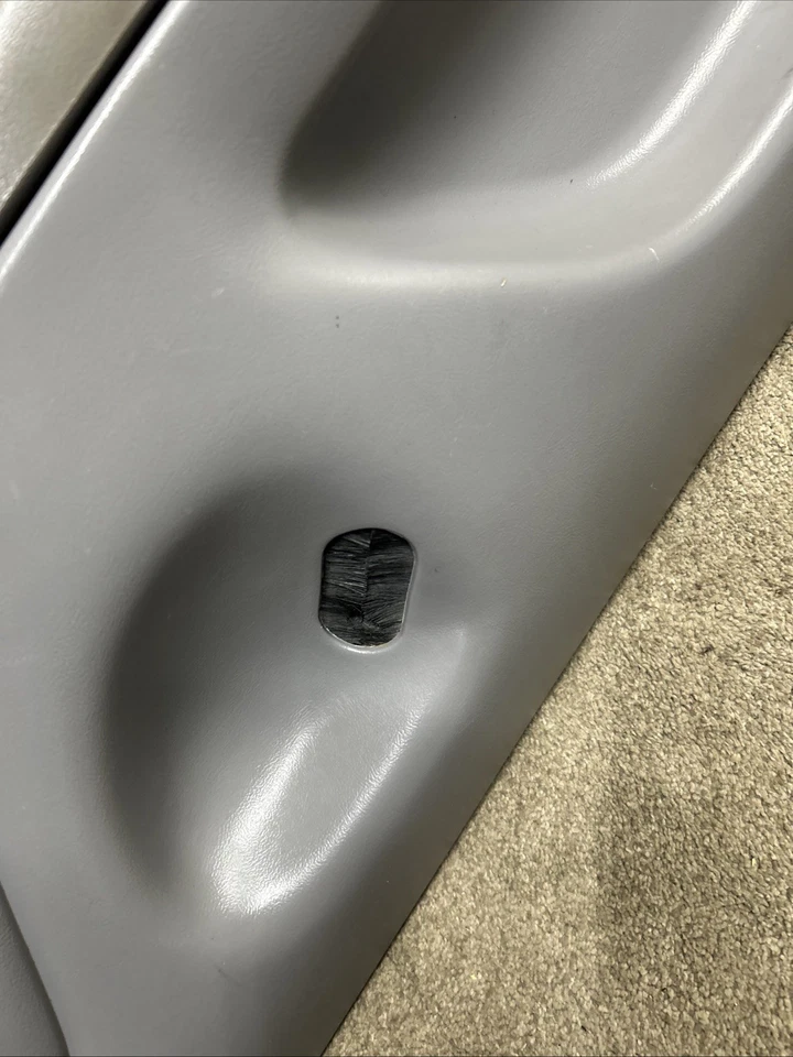 Ford F-150 F-250 F350 1992-1996 par de paneles de puerta de ventana manual OEM gris R&L Foto 2 de 4