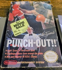 Boxed Mike Tysons Punchout Nintendo Nes Great Game. Box Is Worn. Free Shipping.