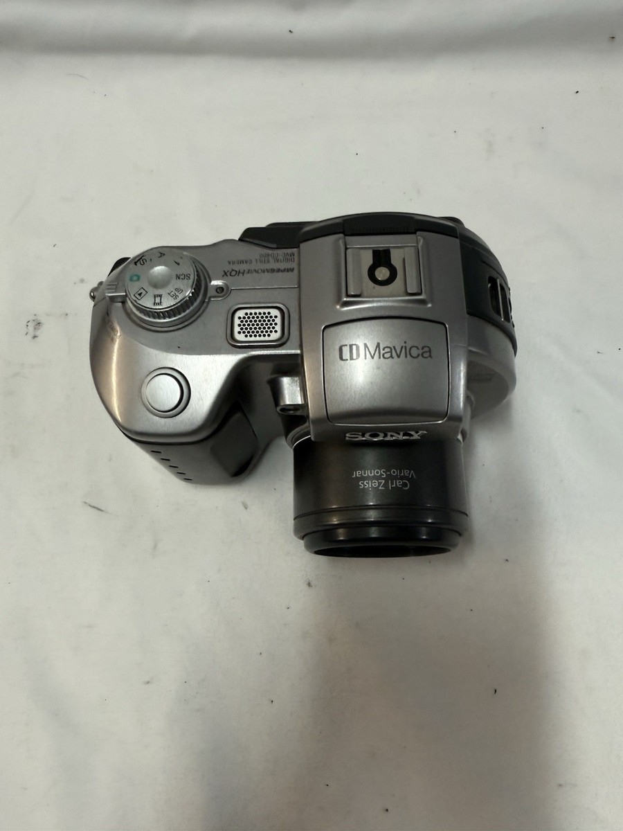 Sony Mavica MVC-CD400 4.0MP Digital Camera - Black Silver for sale