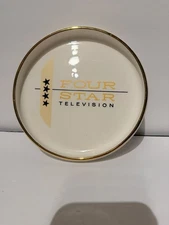 VTG  MCM  Four Star Television Promo ROUND ASHTRAY by Jack Nadel, Los Angeles