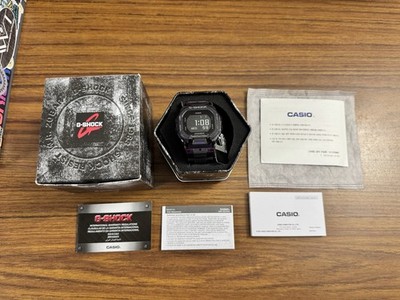 Casio G-Shock GBD200SM-1A6- Watch Black/Purple Smart Watch Men's Watch