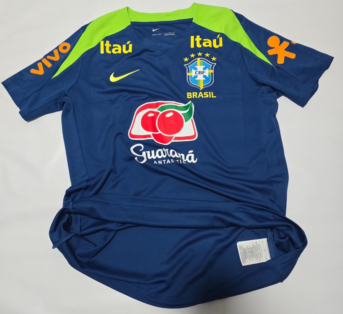 Brazil Training Jersey 2025/26 Navy blue Nike Brasil Shirt