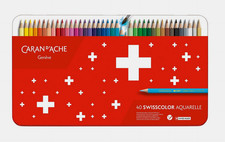 Caran d Ache Swisscolor Buntstifte 40er Set  ...