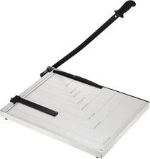 Guillotine Paper Cutter (21" x 16"), Paper Trimmer with Multi Sheet Capacity