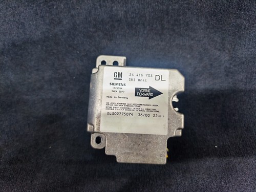 Opel Astra G Airbag‑Steuergerät ECU 24416703DL / 1923594 / 5WK42977 Siemens